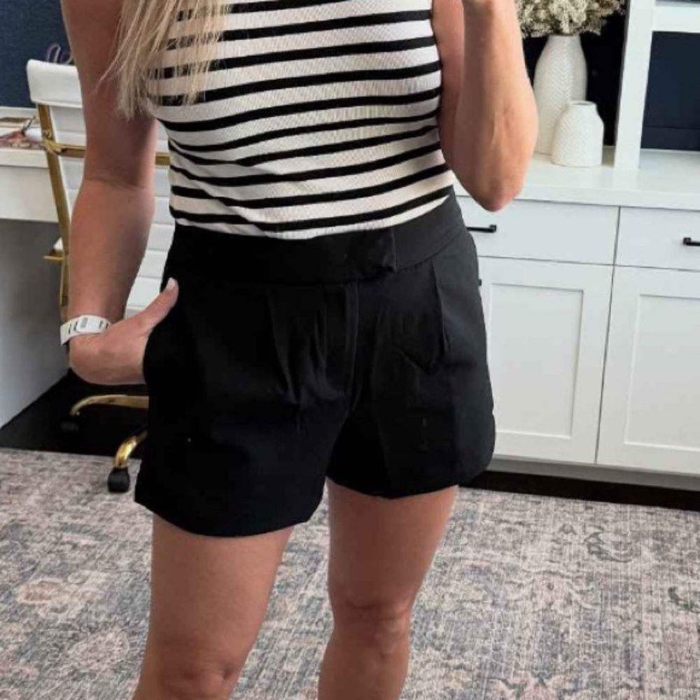 Pleated Shorts
